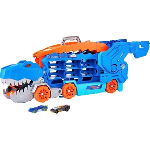 Mattel Hot Wheels City T-Rex ťahač so svetlami a zvukmi