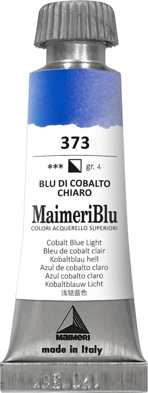 Maimeri Blu Akvarell festék Cobalt Blue Light 373 12 ml 1 db