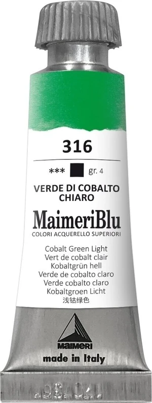 Maimeri Blu Peinture aquarelle Cobalt Green Light 316 12 ml 1 pc