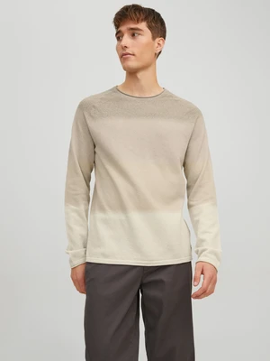 Beige men's sweater Jack & Jones Hill