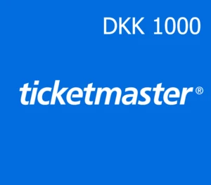 Ticketmaster 1000 DKK Gift Card DK