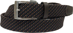 Alberto Gürtel Multicolor Braided Dark Blue/Brown 90 cm Opasok