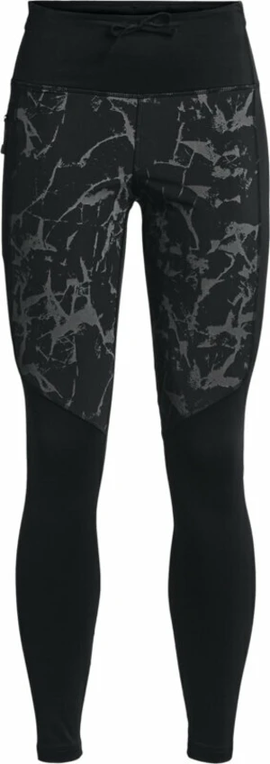 Under Armour Women's UA OutRun The Cold Black/Black/Reflective XS Pantalones/leggings para correr