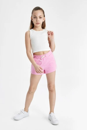 DEFACTO Girls' Laced Waist Shorts