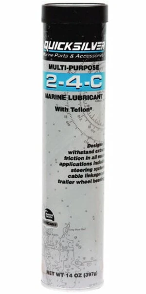 Quicksilver 2-4-C Multi-Purpose Marine Lubricant with Teflon 397 g Vaselina barca, Adaptor pornire pe uscat