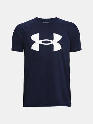 Under Armour UA Tech Big Logo SS Triko dětské Modrá