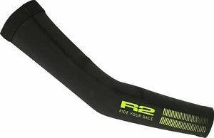 R2 Rupet Arm Warmers Black/Neon Yellow M Návleky na ruce