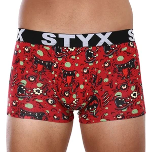 Pánské boxerky Styx art sportovní guma zombie