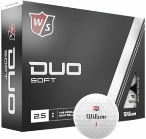 Wilson Staff Duo Soft Golf Balls White Standard Golfové lopty