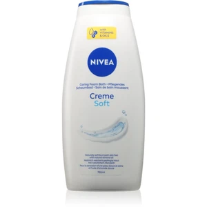 NIVEA Creme Soft krémová pena do kúpeľa 750 ml