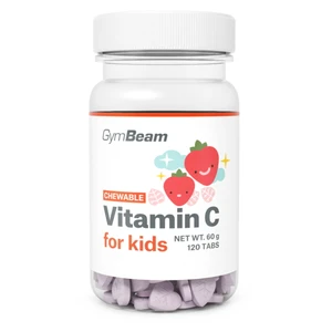 GYMBEAM Vitamín C pre deti 120 tabliet