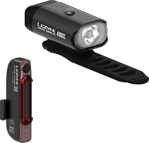 Lezyne Mini Drive 400XL / Stick Drive Black Front 400 lm / Rear 30 lm Luci bicicletta