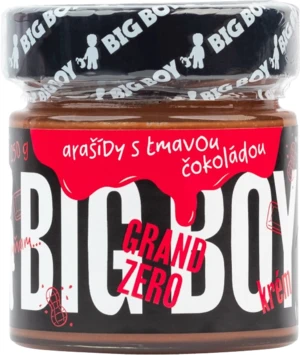 BIG BOY Grand Zero s tmavou čokoládou 250 g