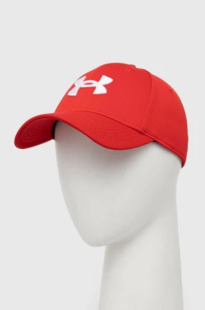 Šiltovka Under Armour bordová farba, s nášivkou, 1376700