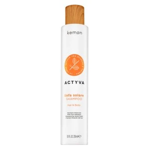 Kemon Actyva Hair & Body After Sun Shampoo szampon i żel pod prysznic 2w1 do włosów osłabionych działaniem słońca 250 ml