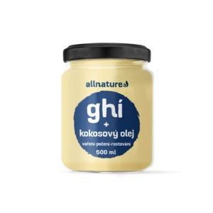 ALLNATURE Ghí s kokosovým olejem 500 ml