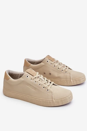 Sneakersy męskie BIG STAR SHOES Beige