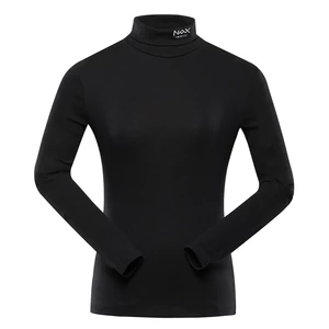 Women's long-sleeved turtleneck nax NAX BERWA black