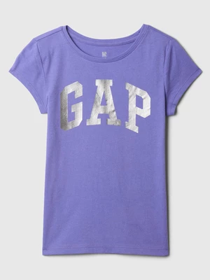 GAP Kids ́s T-shirt with metallic logo - Girls