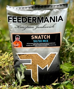 Feedermania krmítková zmes groundbait 50/50 mix 800 g - snatch