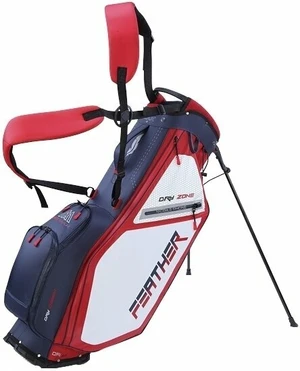 Big Max Dri Lite Feather Golfbag Navy/Red/White