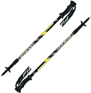 Fizan Trek Yellow/Grey/Black 63 - 140 cm Bastones de trekking