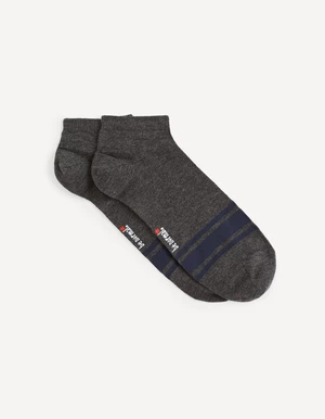 Dark grey men's socks Celio Gisomid