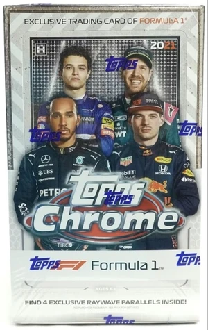 Topps 2021 Topps Chrome F1 Formula 1 Hobby Lite Box