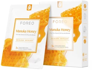 FOREO Plátýnková maska Manuka Honey 3 x 20 g