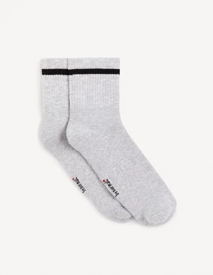 Light grey men's socks Celio Gihalf