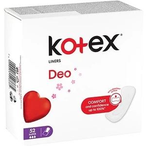 KOTEX vložky Liners Super Deo 52 ks