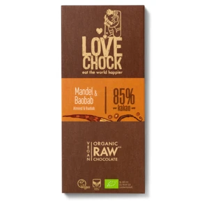 Čokoláda Lovechock Tablet - Mandle a baobab,Čokoláda Lovechock Tablet - Mandle a baobab