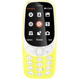 Nokia 3310 mobilný telefón Dual SIM žltá