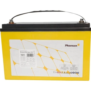 Phaesun Sun-Store 125 340093 solárny akumulátor 12 V 126 Ah olovený so skleneným rúnom (š x v x h) 330 x 220 x 173 mm sk