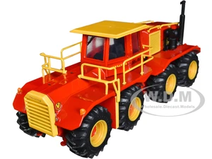 Versatile "Big Roy" 1080 Tractor (Restoration Version) Red and Yellow 1/64 Diecast Model by First Gear