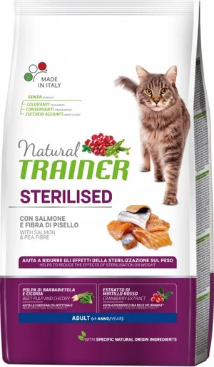 Natural Trainer Cat Steril Losos 10kg