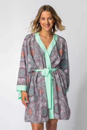 LaLupa Woman's Cover Up Kimono LA107