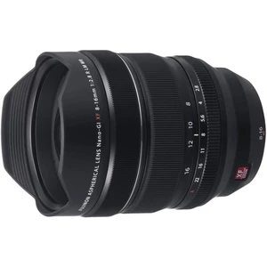 Objektív Fujifilm XF8-16 mm f/2.8 WR čierny Ultra širokoúhlý Fujifilm XF 8-16mm f/2,8 R LM WR , má 20 optických členů ve 13 skupinách, včetně 4 členů 