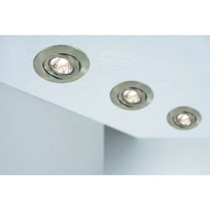 Paulmann 98968 Quality Line zabudovateľný krúžok   halogénová žiarovka GU5.3 50 W železo (kartáčovamé)