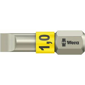 Wera 3800/1 TS 1,0 X 5,5 X 25 MM plochý bit 5.5 mm nerezová ocel  D 6.3 1 ks