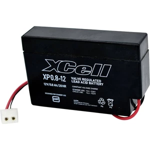 XCell XP0.812AMP XCEXP0.812AMP olovený akumulátor 12 V 0.8 Ah olovený so skleneným rúnom (š x v x h) 96 x 62 x 25 mm zás