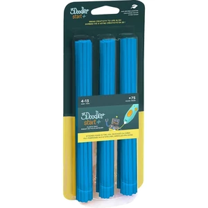 3Doodler 3DS-ECO05-BLUE-75 Start vlákno pre 3D tlačiarne PLA plast     modrá  75 ks