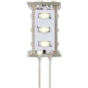 Sygonix LN-04-15NS-TR-30D-WW-00 LED  En.trieda 2021 A (A ++ - E) G4 pinová objímka 0.8 W = 5 W teplá biela (Ø x d) 13 mm