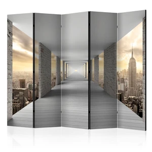 Paraván Skyward Corridor Dekorhome 225x172 cm (5-dílný)