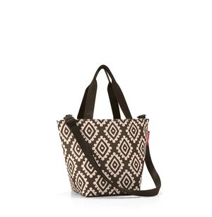 Taška a kabelka Reisenthel Shopper XS Diamonds mocha