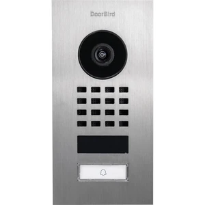 DoorBird 423866782 domové IP / video telefón Wi-Fi, LAN vonkajšia jednotka pre 1 domácnosť #####Edelstahl V2A (gebürstet