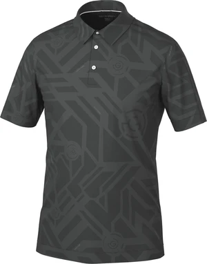 Galvin Green Maze Mens Breathable Short Sleeve Shirt Black XL Tricou polo