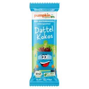 PUMPKIN ORGANICS Ovesná tyčinka s datlemi a kokosem BIO 20 g