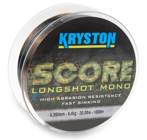 Kryston vlasec score long shot mono hnědý 1000 m - 0,33 mm 18,5 lb