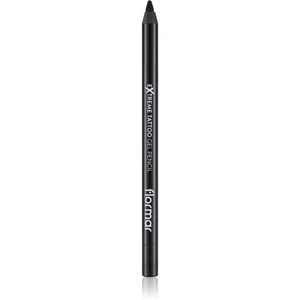 flormar Extreme Tattoo Gel Pencil voděodolná gelová tužka na oči odstín 06 Onyx 1.2 g